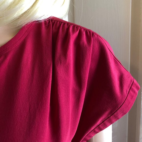 Madewell Fable Silk Dress, Sz 4 - Picture 4 of 4